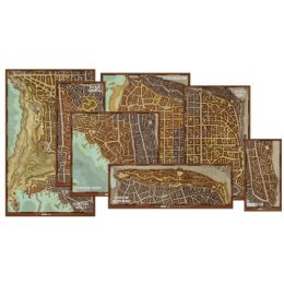 D&D Waterdeep District Maps : Board Games : Gameria