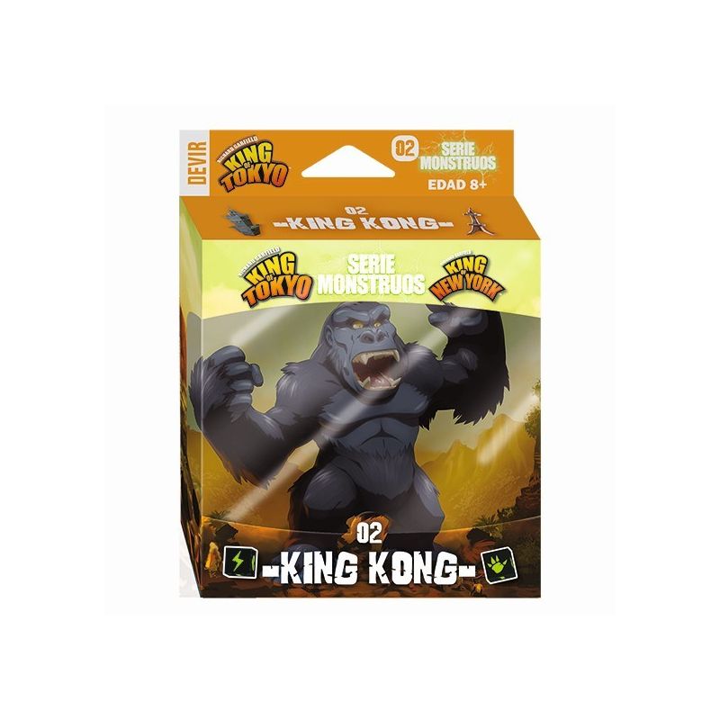 King Of Toyko/New York Serie Monstruos King Kong | Juegos de Mesa | Gameria