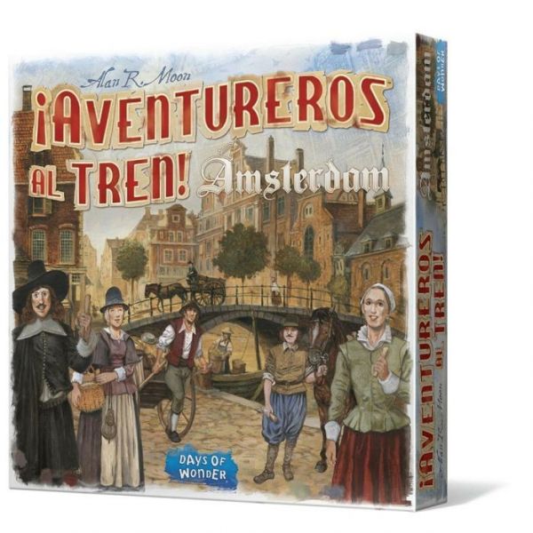 adventurers On The Train! Amsterdam : Board Games : Gameria