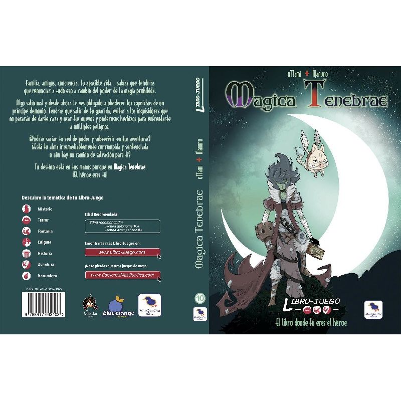 Game Book Magia Tenebrae (10) | Board Games | Gameria