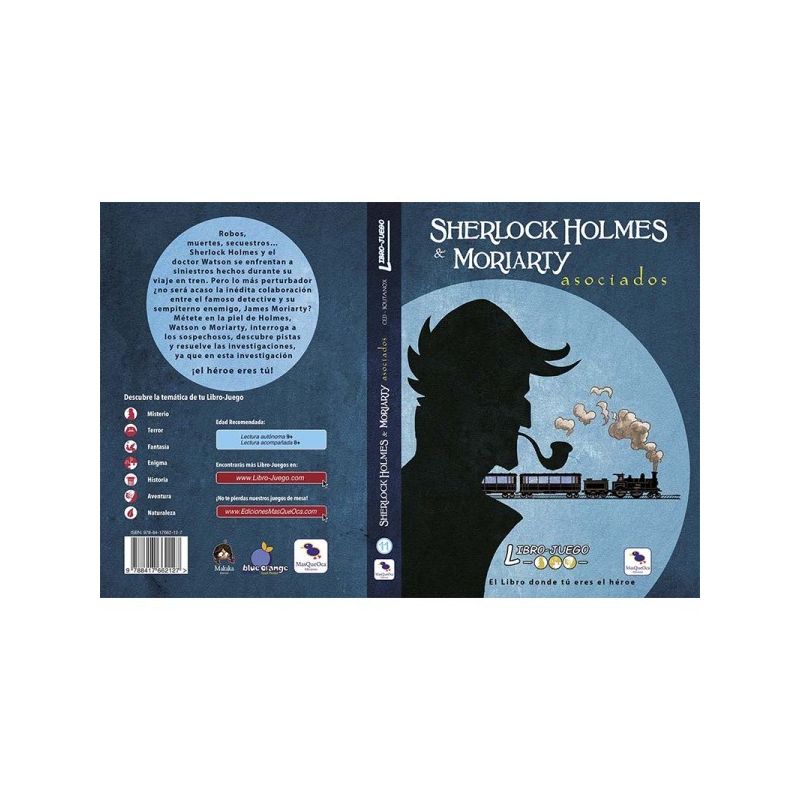Sherlock & Moriarty Game Book (11) | Board Games | Gameria