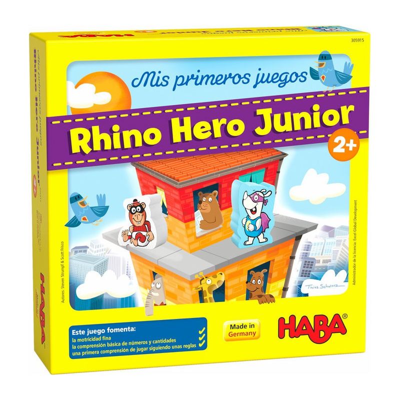 My First Rhino Hero Junior Games | Board Games | Gameria