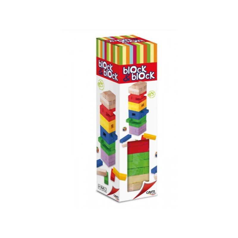 Block & Block Color : Board Games : Gameria