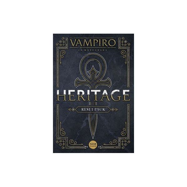 Vampiro La Mascarada Heritage Reset Pack | Juegos de Mesa | Gameria