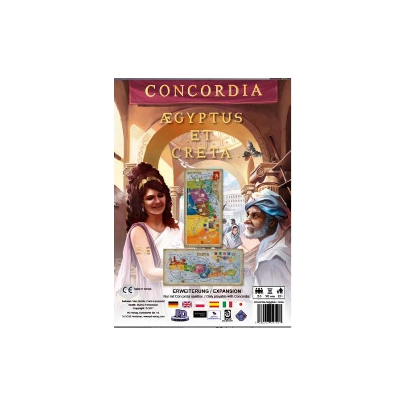 Concordia Crete & Egypt : Board Games : Gameria