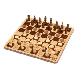 Escacs i Dames Caixa Metàl·lica | Jocs de Taula | Gameria
