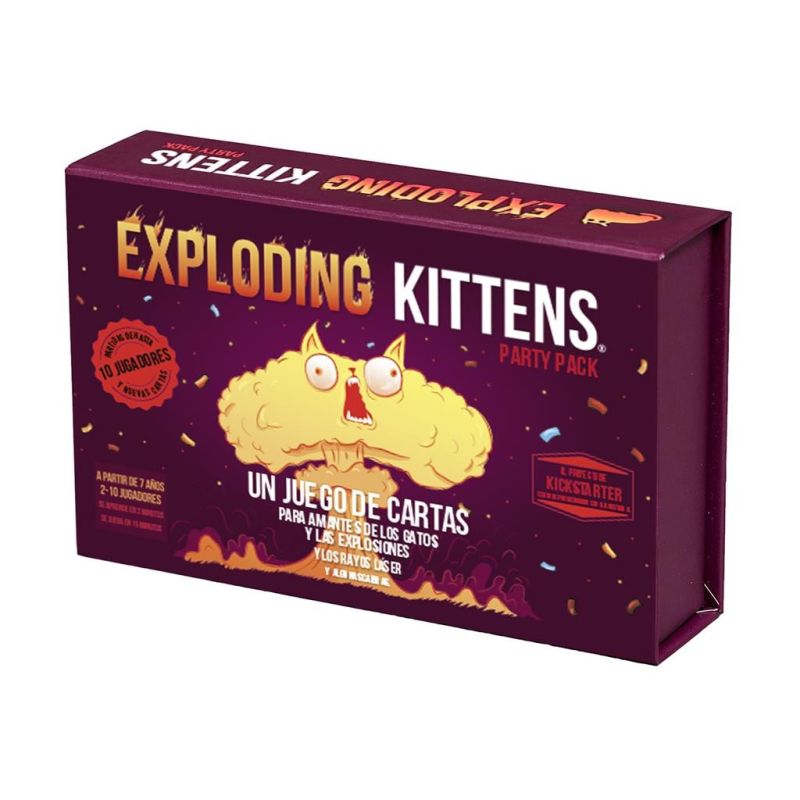 Exploding Kittens Party Pack : Board Games : Gameria