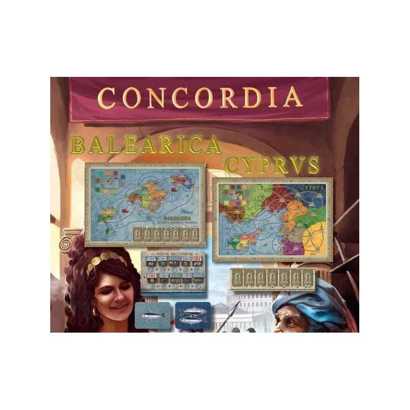 Concordia Balearica Cyprus : Board Games : Gameria