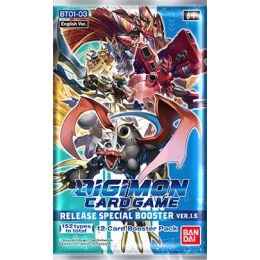 Digimon Card Game Release Special Booster Ver 1.5 [Bt01-03] | Card Games | Gameria