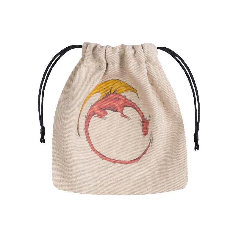 Bolsa Dados Dragon Beige Q Worshop | Accesorios | Gameria