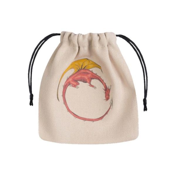 Bolsa Dados Dragon Beige Q Worshop | Accesorios | Gameria