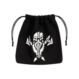 Bolsa Dados Dwarven Beige/Negro Q Workshop | Accesorios | Gameria