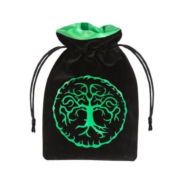 Bolsa Dados Q Workshop Forest Black & Green | Accesorios | Gameria