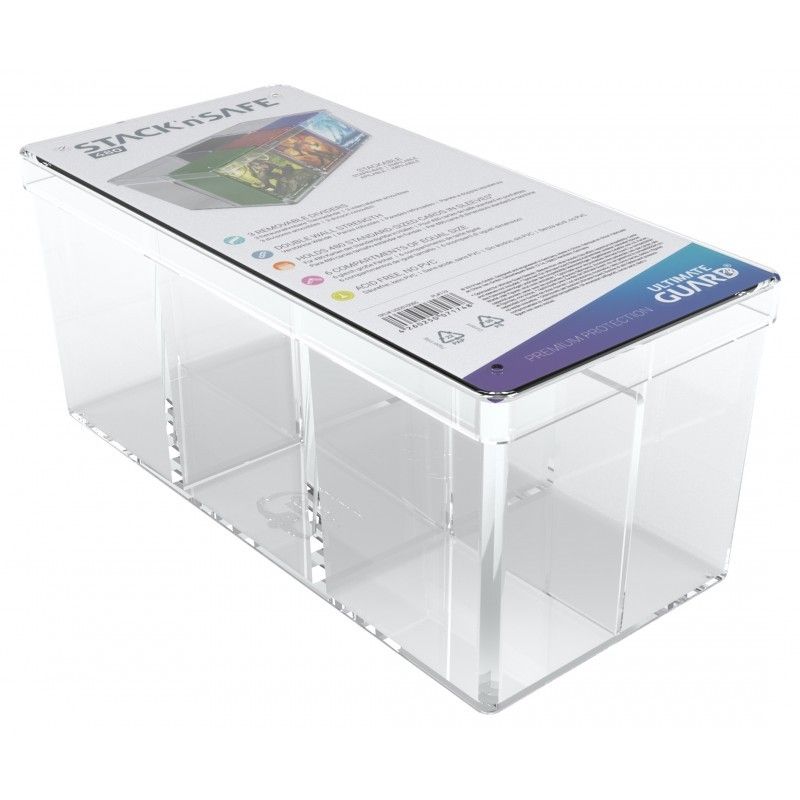 Box Ultimate Guard Cardbox Stacknsafe 480 + Transparent | Accessories | Gameria