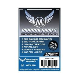 Mayday Mini Euro Premium 45X68 Mm 50 Units : Accessories : Gameria