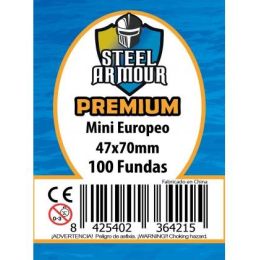 Fundas Steel Armour Mini Euro Premium 47X70 Mm