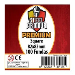 Fundas Steel Armour Square Premium 82X82 Mm