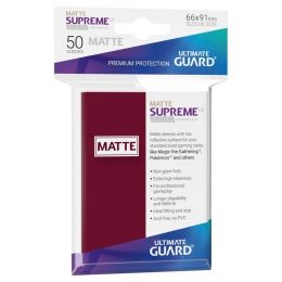Fundas Ultimate Guard Supreme Ux Matte Standard Size 50 Unidades | Accesorios | Gameria