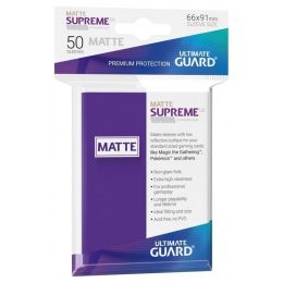 Fundas Ultimate Guard Supreme Ux Matte Standard Size 50 Unidades | Accesorios | Gameria