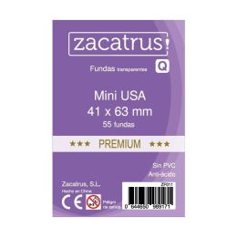 Fundas Zacatrus Mini Usa Premium 41X63 Mm | Accesorios | Gameria