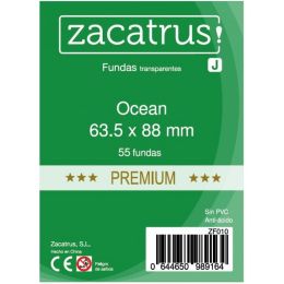 Pouches Zacatrus Ocean Premium 63,5X88 Mm : Accessories : Gameria