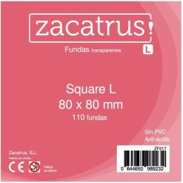 Covers Zacatrus Square L 80X80 Mm : Accessories : Gameria