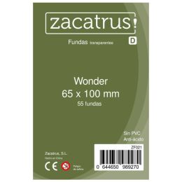 Fundas Zacatrus Wonder 65X100 Mm | Accesorios | Gameria