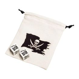 Bag & Dice Q Workshop Pirate Dice & Bag | Accessories | Gameria