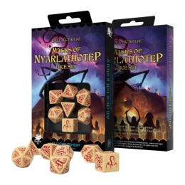 Dice Q Workshop The Call Of Cthulhu Masks Of Nyarlathotep Dice Set 7 Pieces | Accessories | Gameria