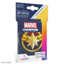 Fundas Gamegenic Marvel Champions Capitana Marvel | Accesorios | Gameria