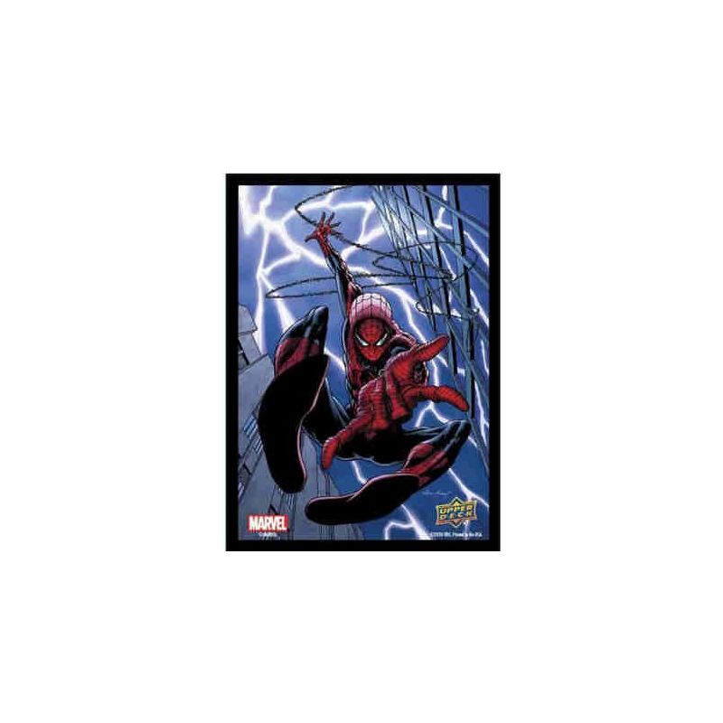 Fundes Ultra Pro Marvel mida estàndard 65 unitats Spiderman | Accessoris | Gameria