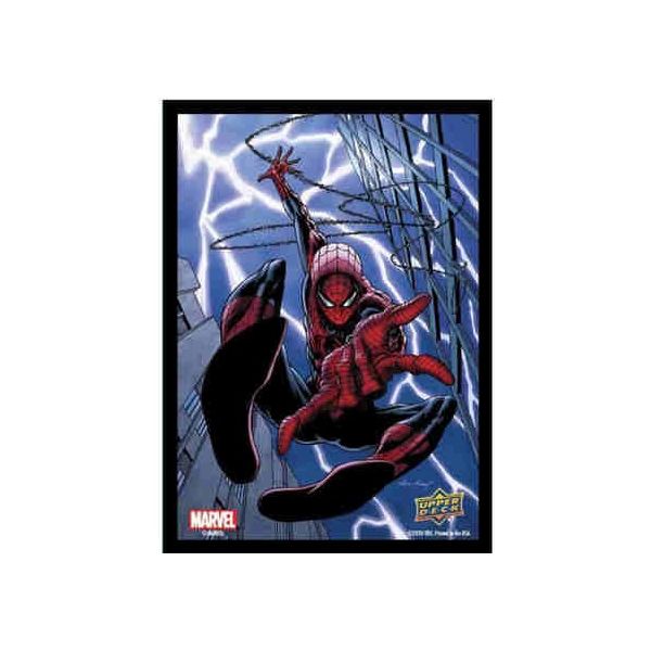 Fundes Ultra Pro Marvel mida estàndard 65 unitats Spiderman | Accessoris | Gameria