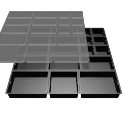 Zacabox Modular Organizing Tray : Accessories : Gameria