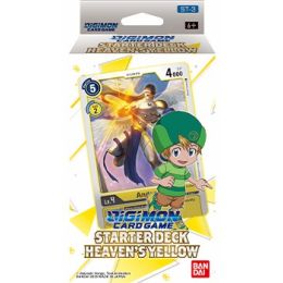 Digimon Card Game Heaven'S Yellow St-3 Starter Deck | Card Games | Gameria