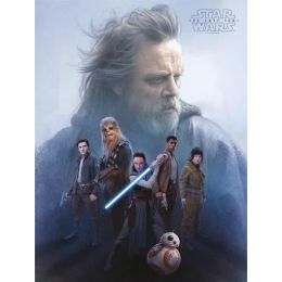 Sd Toys Star Wars Episode VIII 300X490 Mm Tempered Glass Picture : Figures and Merchandising : Gameria