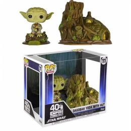 Funko Figura Pop! Star Wars Empire Strikes Back 40Th Anniversary Dagobah Yoda With Hut 11 | Figuras y Merchandising | Gameria