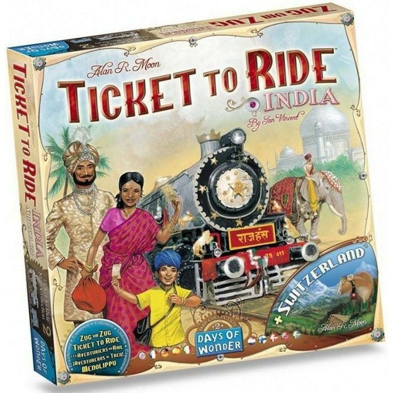 ¡Aventureros Al Tren! India | Juegos de Mesa | Gameria