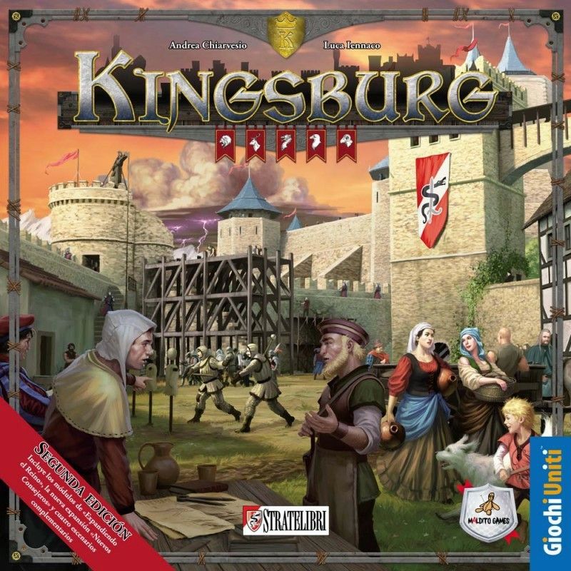 Kingsburg 2nd edition : Board Games : Gameria
