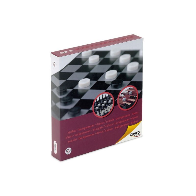 Checkers Chess & Magnetic Backgammon : Board Games : Gameria