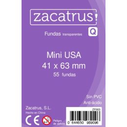 Pouches Zacatrus Mini Usa 41X63 Mm | Accessories | Gameria
