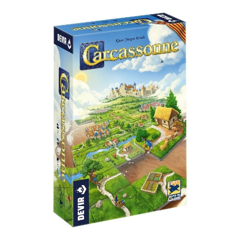 Carcassonne és un joc de taula que es pot jugar en català. És un joc de la categoria de jocs de taula estratègics en què els jug