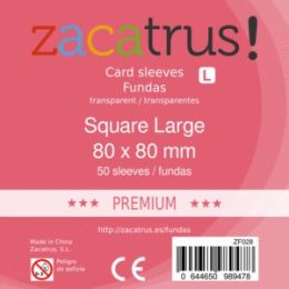 Covers Zacatrus Square L Premium 80X80 Mm : Accessories : Gameria