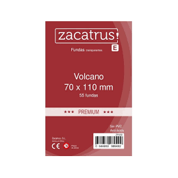 Fundas Zacatrus Volcano Premium 70X110 Mm