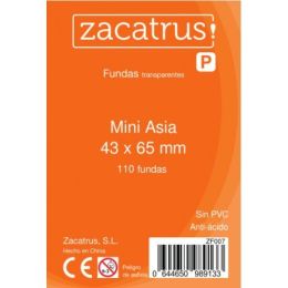 Fundas Zacatrus Mini Asia 43X65 Mm