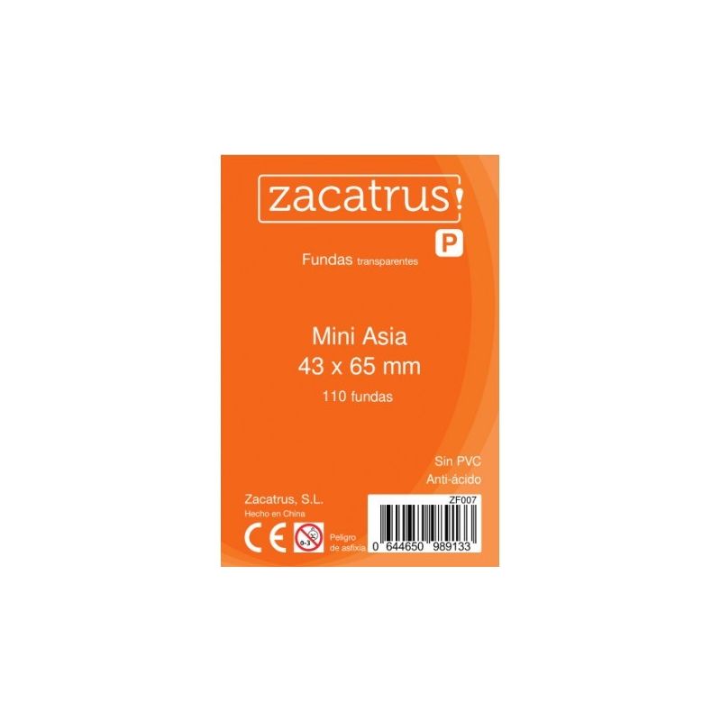 Fundas Zacatrus Mini Asia 43X65 Mm | Accesorios | Gameria