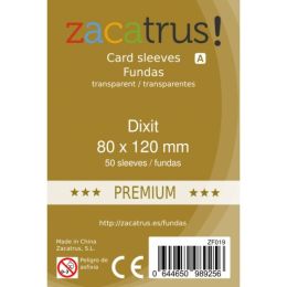 Covers Zacatrus Dixit Premium 80X120 Mm : Accessories : Gameria