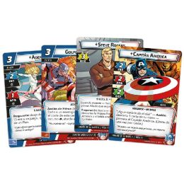 Marvel Champions Capitán América Pack De Héroe | Juegos de Cartas | Gameria