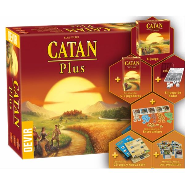 Catan Plus | Juegos de Mesa | Gameria