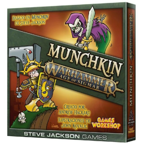 Munchkin Warhammer Age Of Sigmar | Juegos de Mesa | Gameria