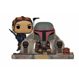 Funko Figura Pop! Star Wars Boba Fett and Fennec on Throne 486 | Figuras y Merchandising | Gameria